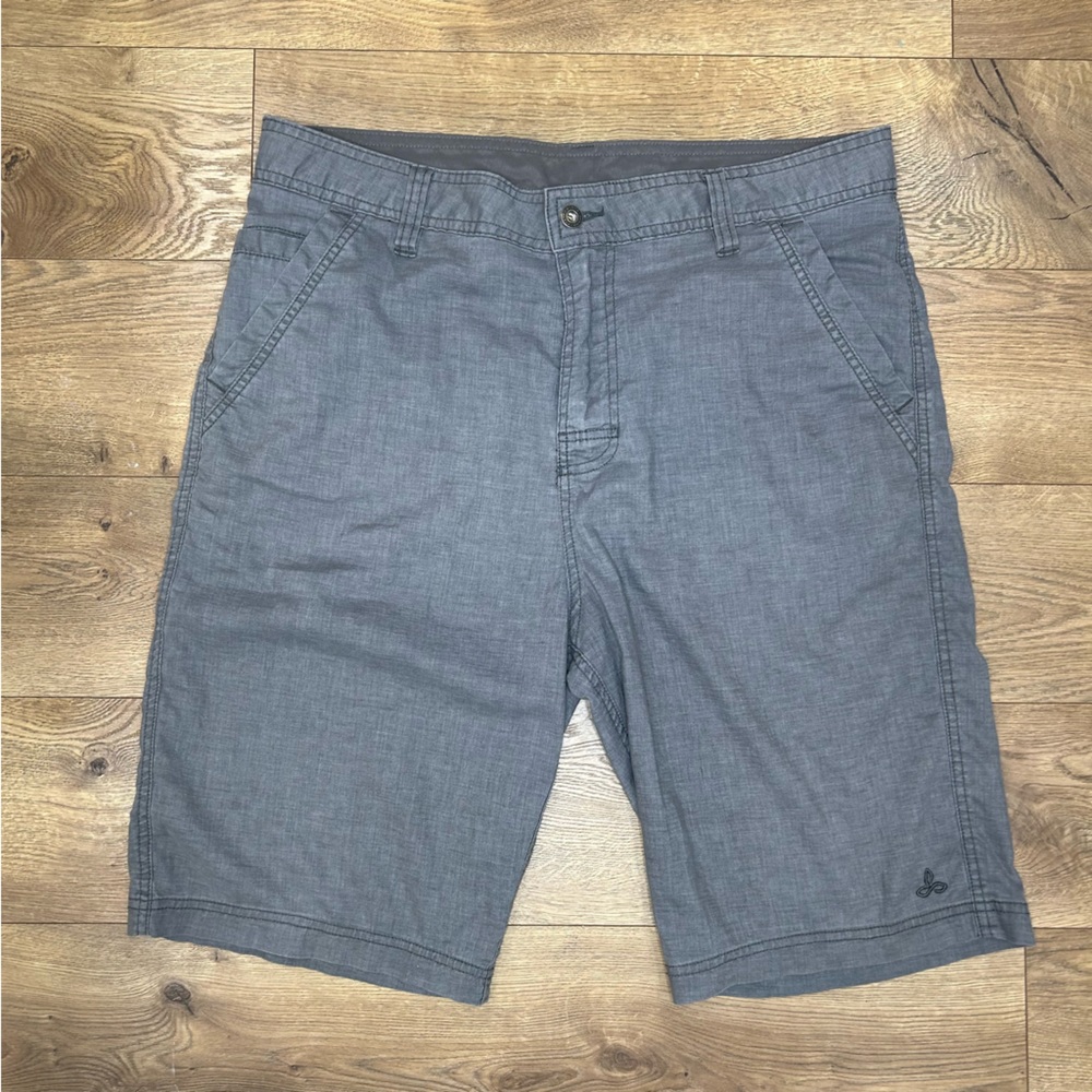 Prana Grey Shorts Size 35W x 11L